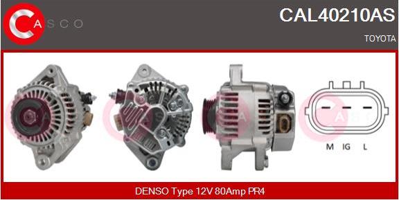 Casco CAL40210AS - Alternator furqanavto.az