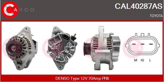 Casco CAL40287AS - Alternator furqanavto.az