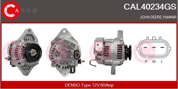 Casco CAL40234GS - Alternator furqanavto.az