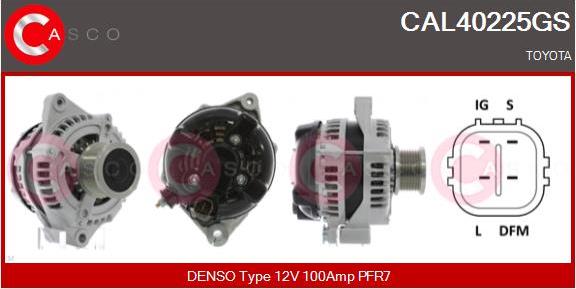Casco CAL40225GS - Alternator furqanavto.az