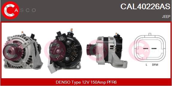 Casco CAL40226AS - Alternator furqanavto.az