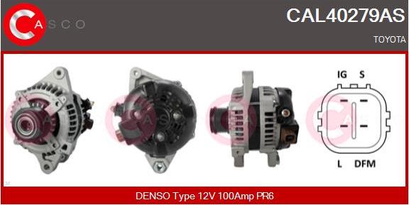 Casco CAL40279AS - Alternator furqanavto.az