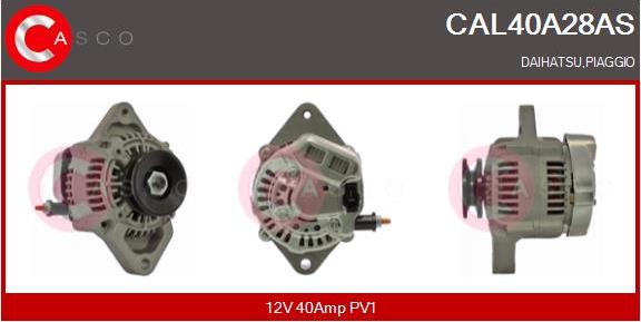 Casco CAL40A28AS - Alternator furqanavto.az