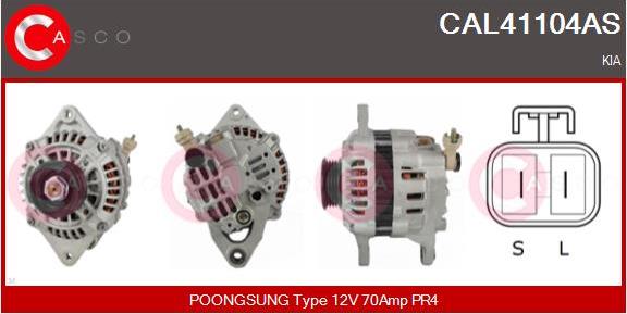 Casco CAL41104AS - Alternator furqanavto.az