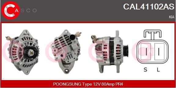 Casco CAL41102AS - Alternator furqanavto.az