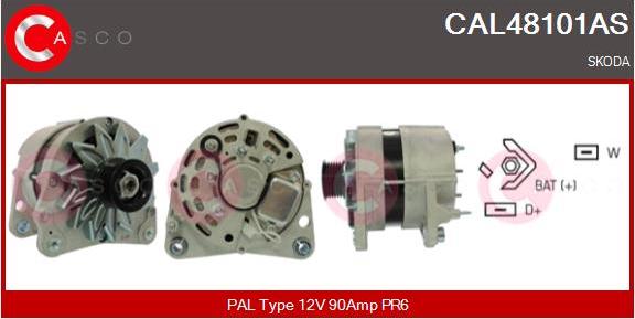Casco CAL48101AS - Alternator furqanavto.az