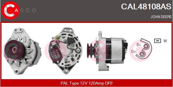 Casco CAL48108AS - Alternator furqanavto.az