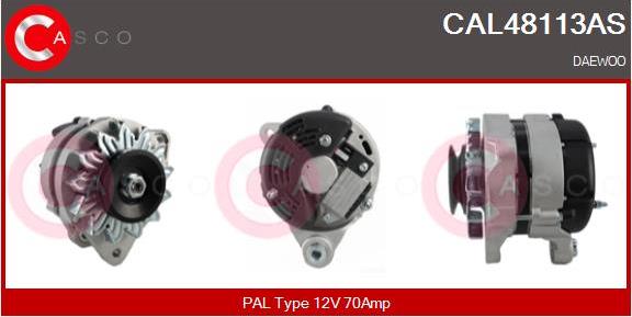 Casco CAL48113AS - Alternator furqanavto.az