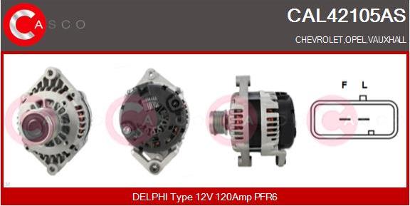 Casco CAL42105AS - Alternator furqanavto.az