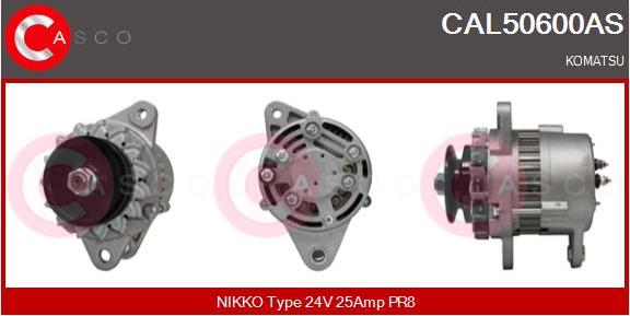 Casco CAL50600AS - Alternator furqanavto.az