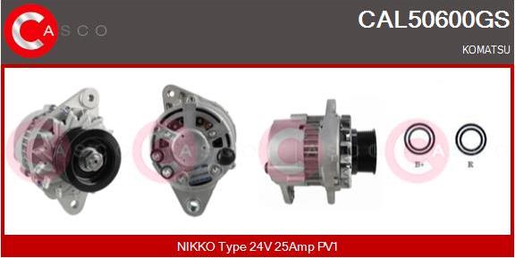 Casco CAL50600GS - Alternator furqanavto.az