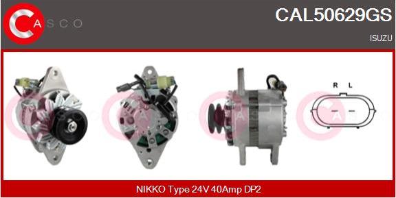 Casco CAL50629GS - Alternator furqanavto.az