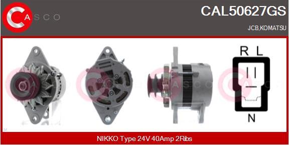 Casco CAL50627GS - Alternator furqanavto.az