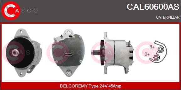 Casco CAL60600AS - Alternator furqanavto.az