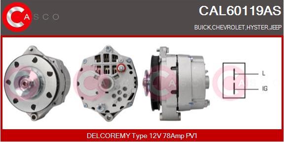 Casco CAL60119AS - Alternator furqanavto.az