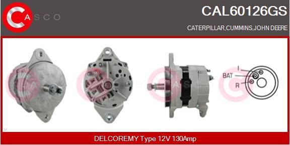 Casco CAL60126GS - Alternator furqanavto.az