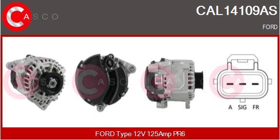 Casco CAL14109AS - Alternator furqanavto.az