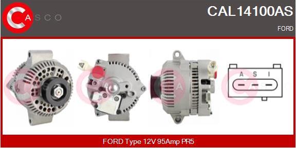 Casco CAL14100AS - Alternator furqanavto.az