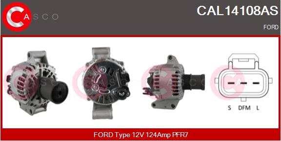 Casco CAL14108AS - Alternator furqanavto.az