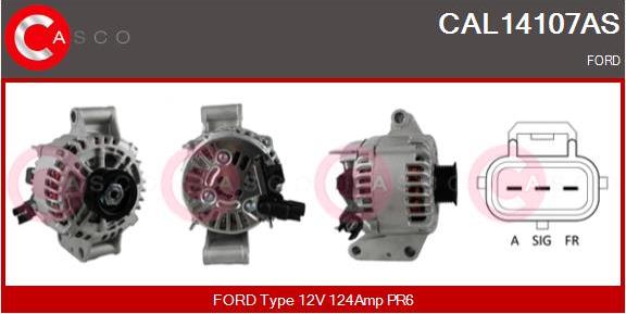 Casco CAL14107AS - Alternator furqanavto.az