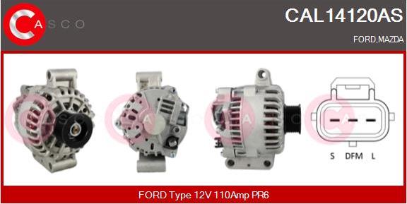 Casco CAL14120AS - Alternator furqanavto.az