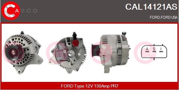 Casco CAL14121AS - Alternator furqanavto.az