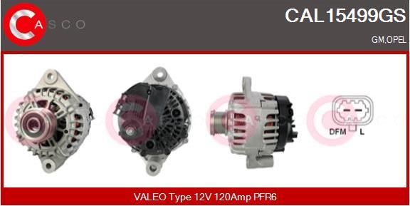 Casco CAL15499GS - Alternator furqanavto.az