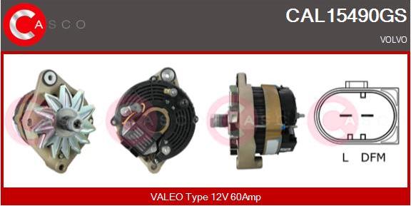 Casco CAL15490GS - Alternator furqanavto.az