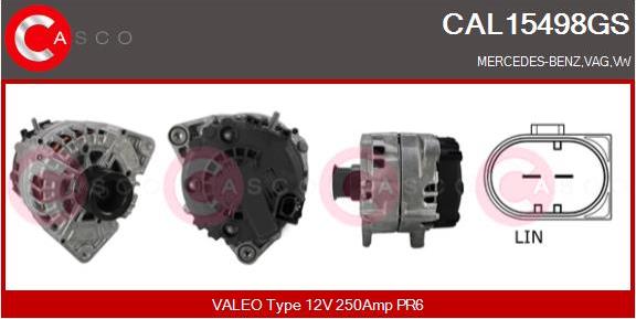 Casco CAL15498GS - Alternator furqanavto.az