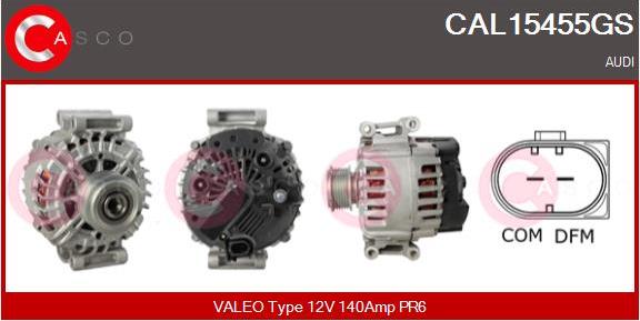 Casco CAL15455GS - Alternator furqanavto.az