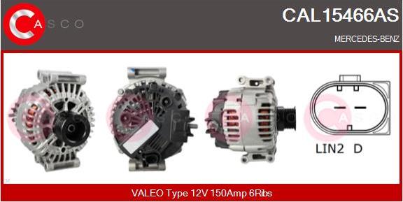 Casco CAL15466AS - Alternator furqanavto.az