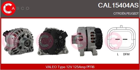 Casco CAL15404AS - Alternator furqanavto.az