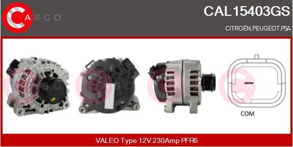 Casco CAL15403GS - Alternator furqanavto.az