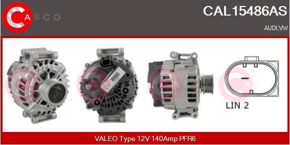 Casco CAL15486AS - Alternator furqanavto.az