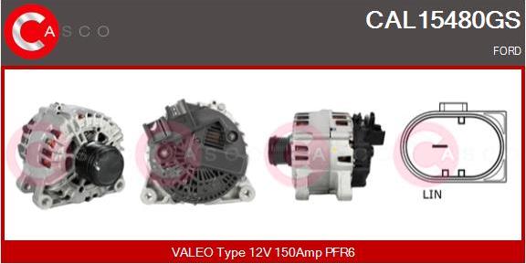 Casco CAL15480GS - Alternator furqanavto.az