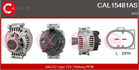 Casco CAL15481AS - Alternator furqanavto.az