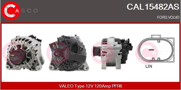 Casco CAL15482AS - Alternator furqanavto.az