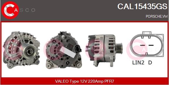 Casco CAL15435GS - Alternator furqanavto.az