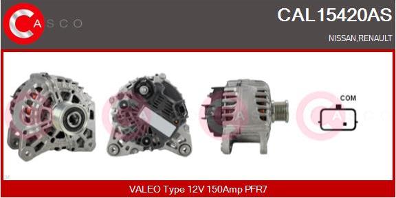 Casco CAL15420AS - Alternator furqanavto.az