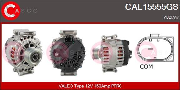 Casco CAL15555GS - Alternator furqanavto.az