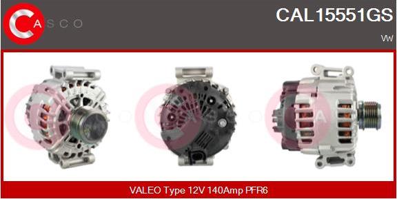 Casco CAL15551GS - Alternator furqanavto.az