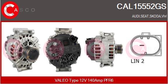Casco CAL15552GS - Alternator furqanavto.az