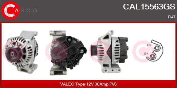 Casco CAL15563GS - Alternator furqanavto.az