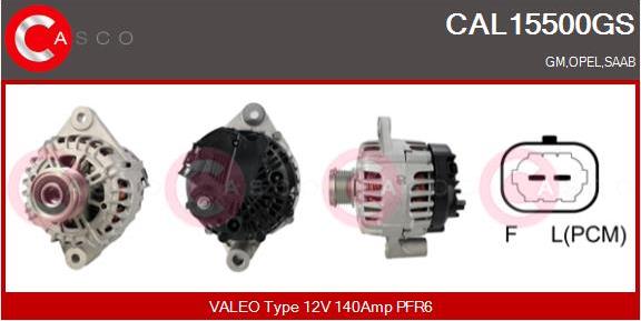 Casco CAL15500GS - Alternator furqanavto.az