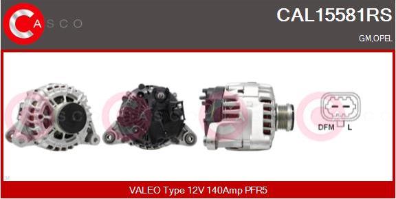 Casco CAL15581RS - Alternator furqanavto.az