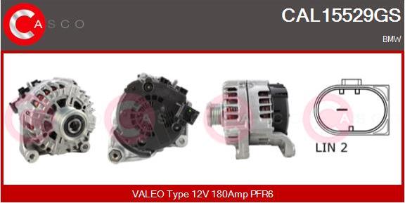 Casco CAL15529GS - Alternator furqanavto.az