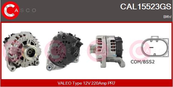 Casco CAL15523GS - Alternator furqanavto.az