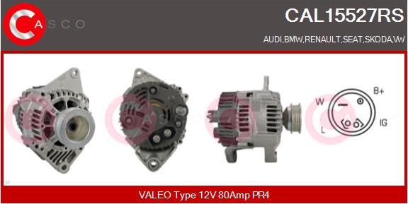 Casco CAL15527RS - Alternator furqanavto.az