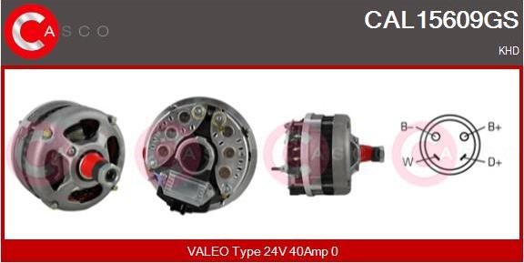 Casco CAL15609GS - Alternator furqanavto.az