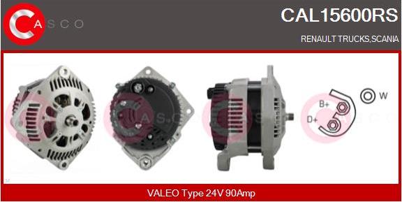 Casco CAL15600RS - Alternator furqanavto.az